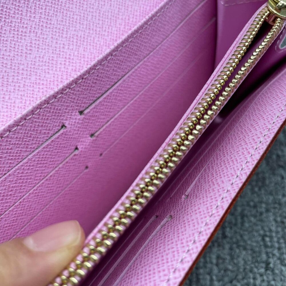 100% Authentic Louis Vuitton Sarah Multicolor Monogram Canvas Wallet - Picture 7 of 10